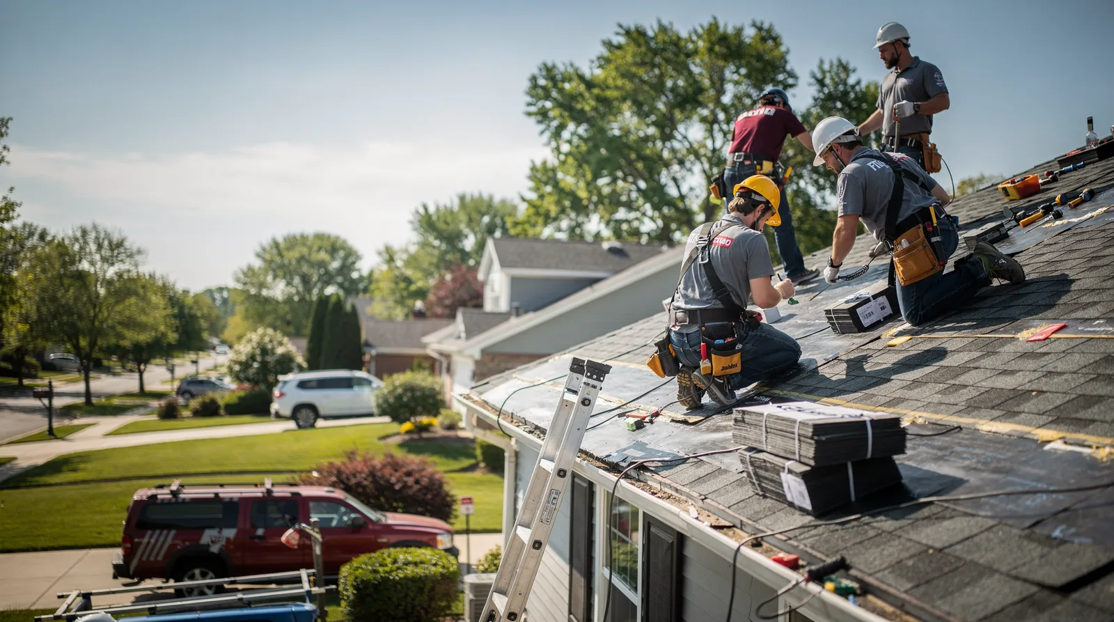 Roof Repair in Bingham, ME around you